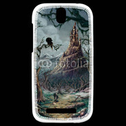 Coque HTC One SV Forêt frisson 5