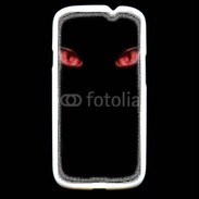 Coque Samsung Galaxy S3 Yeux rouges fond noir