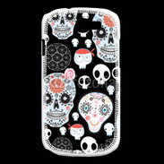 Coque Samsung Galaxy Express Fond tête de mort 8