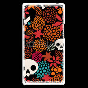 Coque LG Optimus L9 Fond tête de mort 9