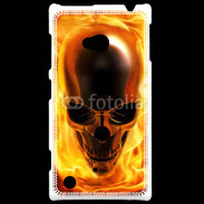 Coque Nokia Lumia 720 crâne en feu