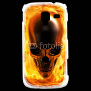 Coque Samsung Galaxy Ace 2 crâne en feu