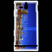 Coque Sony Xperia U Laser twin towers