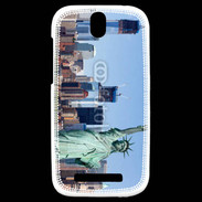 Coque HTC One SV Freedom Tower NYC statue de la liberté
