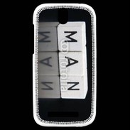 Coque HTC One SV Dés MAN 1