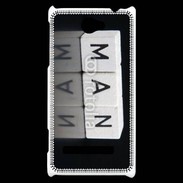 Coque HTC Windows Phone 8S Dés MAN 1