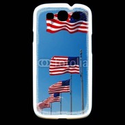 Coque Samsung Galaxy S3 Drapeaux USA