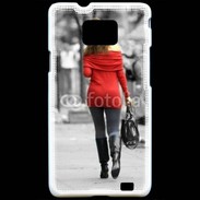 Coque Samsung Galaxy S2 Fashion lady 2