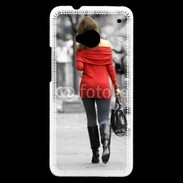 Coque HTC One Fashion lady 2