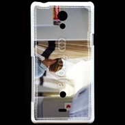 Coque Sony Xperia T Hotesse de l'air