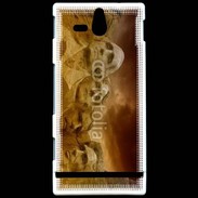 Coque Sony Xperia U Mount Rushmore