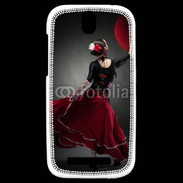 Coque HTC One SV danse flamenco 1