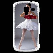 Coque Samsung Galaxy Ace 2 Danseuse classique avec gants de boxe