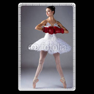 Etui carte bancaire Danseuse classique avec gants de boxe