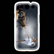 Coque Samsung Galaxy S3 Danseuse avec tigre