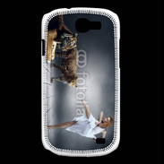 Coque Samsung Galaxy Express Danseuse avec tigre