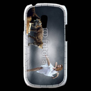 Coque Samsung Galaxy S3 Mini Danseuse avec tigre