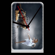Pendule de bureau Danseuse avec tigre