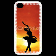 Coque iPhone 4 / iPhone 4S Danseuse couché de soleil