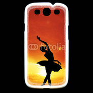 Coque Samsung Galaxy S3 Danseuse couché de soleil