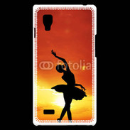 Coque LG Optimus L9 Danseuse couché de soleil