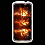 Coque Samsung Galaxy S3 Danseuse feu