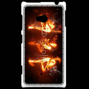 Coque Nokia Lumia 720 Danseuse feu