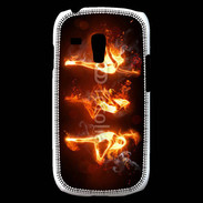 Coque Samsung Galaxy S3 Mini Danseuse feu