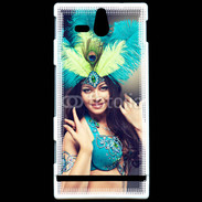 Coque Sony Xperia U Danseuse carnaval rio