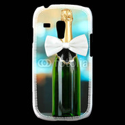 Coque Samsung Galaxy S3 Mini Bouteille de champagne avec noeud
