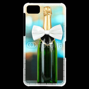 Coque Blackberry Z10 Bouteille de champagne avec noeud