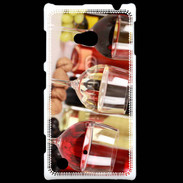 Coque Nokia Lumia 720 Vin blanc rosé et rouge