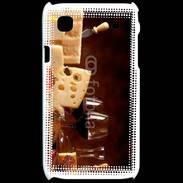 Coque Samsung Galaxy S Fromage, charcuterie et vin