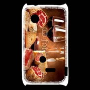 Coque Sony Xperia Typo Fromage, charcuterie et vin 2