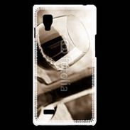 Coque LG Optimus L9 Verre de vin rouge