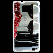 Coque Samsung Galaxy S2 Vin rouge 3