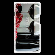 Coque LG Optimus L9 Vin rouge 3