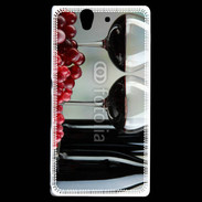 Coque Sony Xperia Z Vin rouge 3