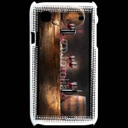 Coque Samsung Galaxy S Vin rouge et tonneaux