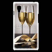 Coque LG Optimus L9 Coupes de champagne 3