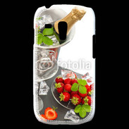 Coque Samsung Galaxy S3 Mini Champagne et fraises
