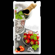 Coque Nokia Lumia 720 Champagne et fraises