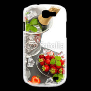 Coque Samsung Galaxy Express Champagne et fraises