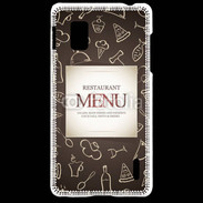 Coque LG Optimus G Menu