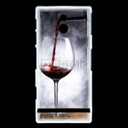 Coque Sony Xperia P Vin rouge 6