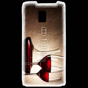 Coque LG P990 Vin rouge 7