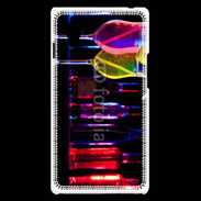 Coque LG Optimus L9 Cocktails rose et jaune