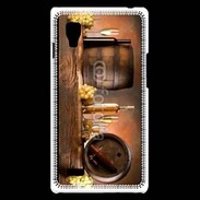 Coque LG Optimus L9 Vin blanc et tonneaux