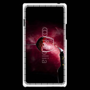 Coque LG Optimus L9 Vin rouge 8