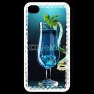 Coque iPhone 4 / iPhone 4S Cocktail bleu